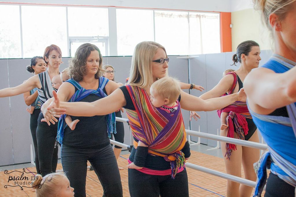 First Babywearing Ballet Class 3