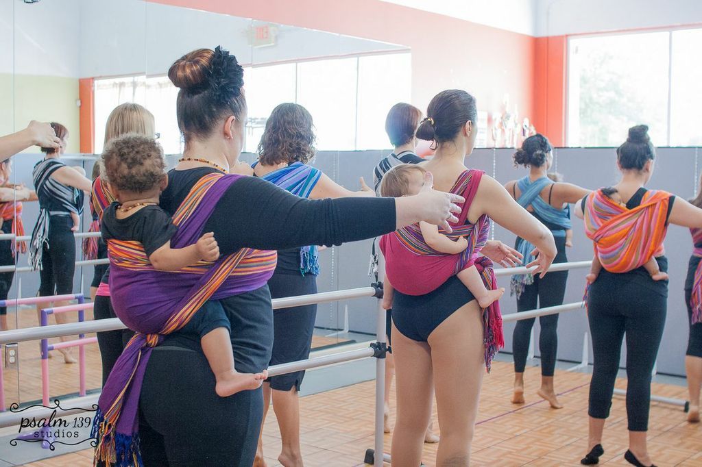 First Babywearing Ballet Class 5