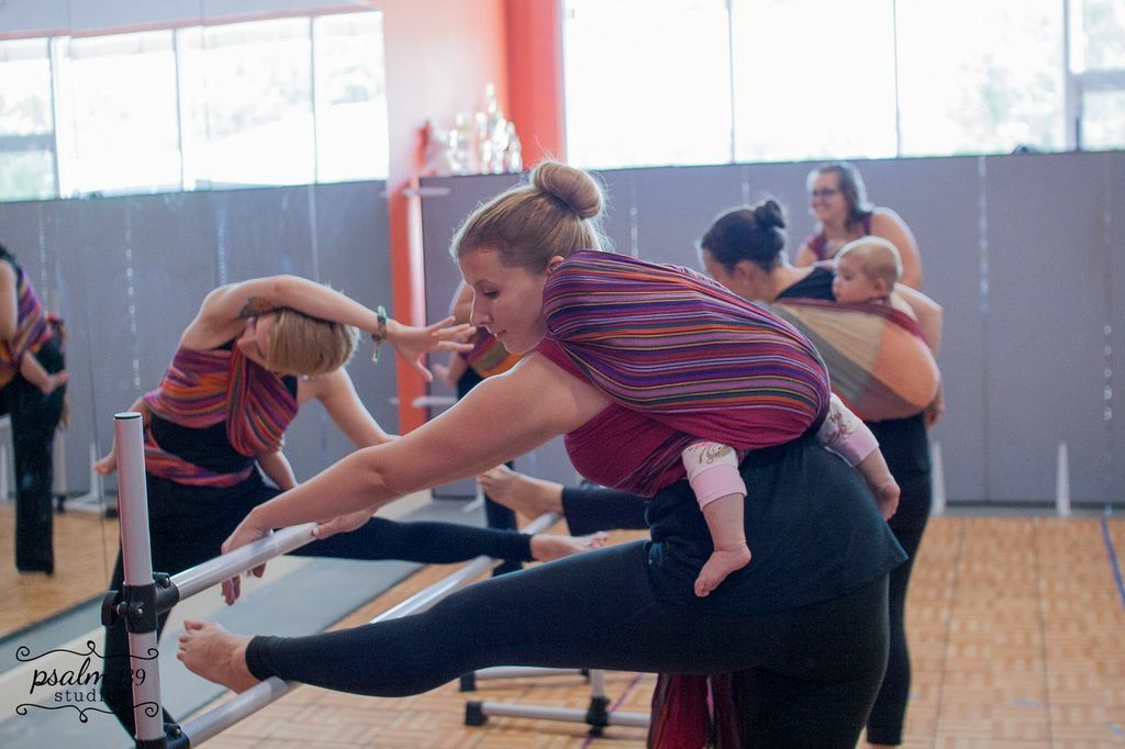 Second Babywearing Ballet Class 15