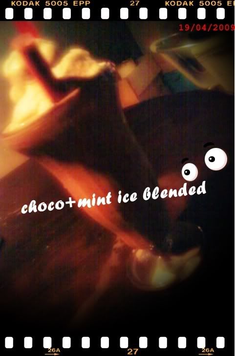 choco+mint ice blende..jiang