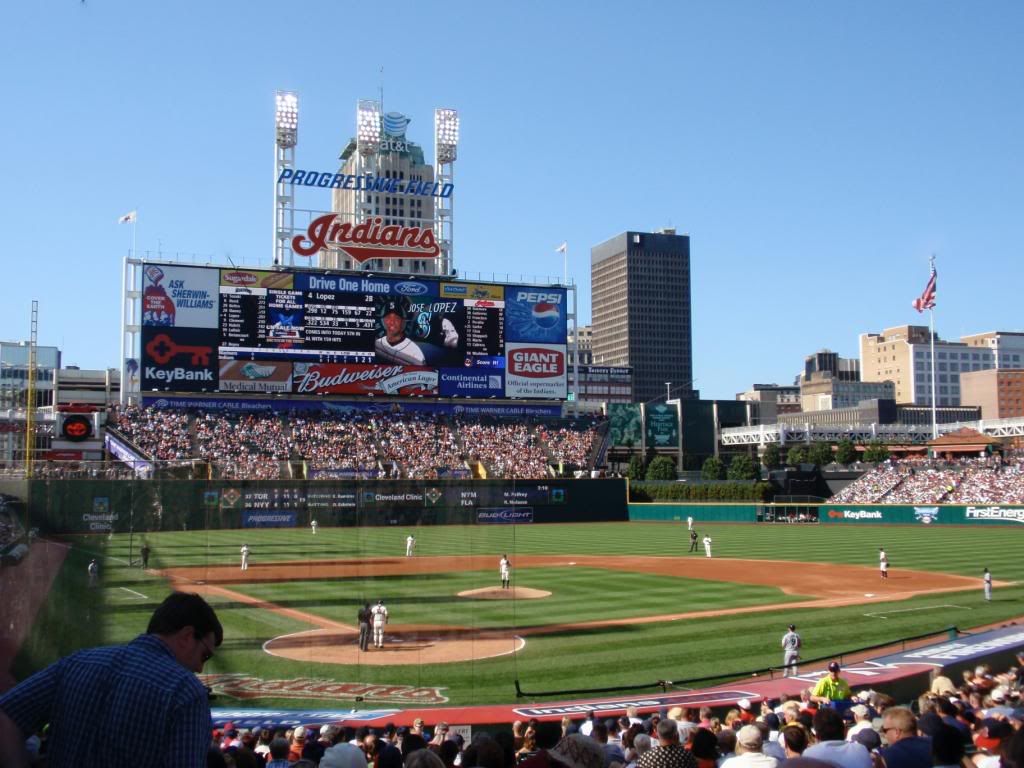 Progressive Field Pictures