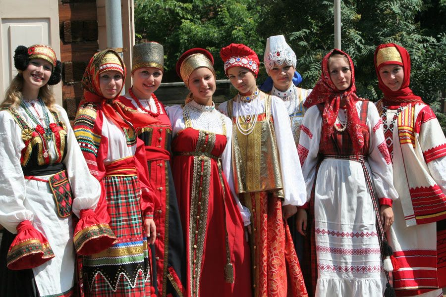 Russian Women Wear In 68