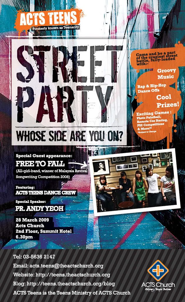 ACTSTEENS STREET PARTY