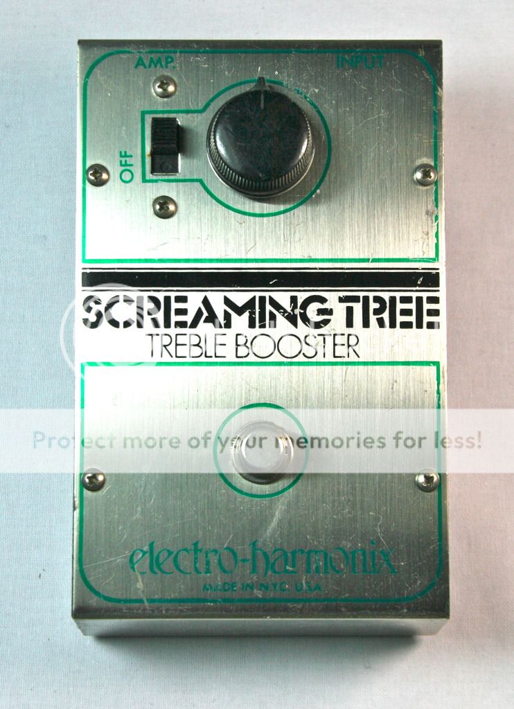   HARMONIX SCREAMING TREE   Vintage Treble Booster Guitar Effect Pedal