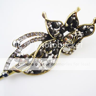 Three leaves flower hair pin clip pick the color HC98  