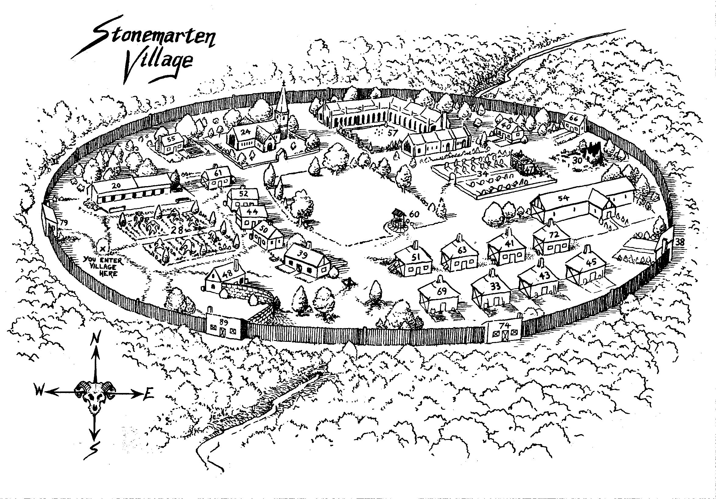 mapa stonemarten