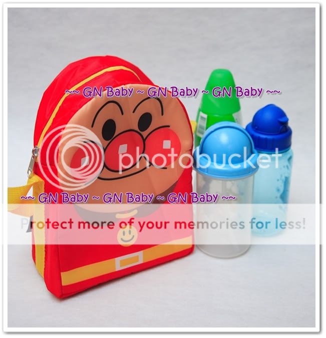 Anpanman Thermo Water Bottle Food Warmer Cooler Bag NEW  